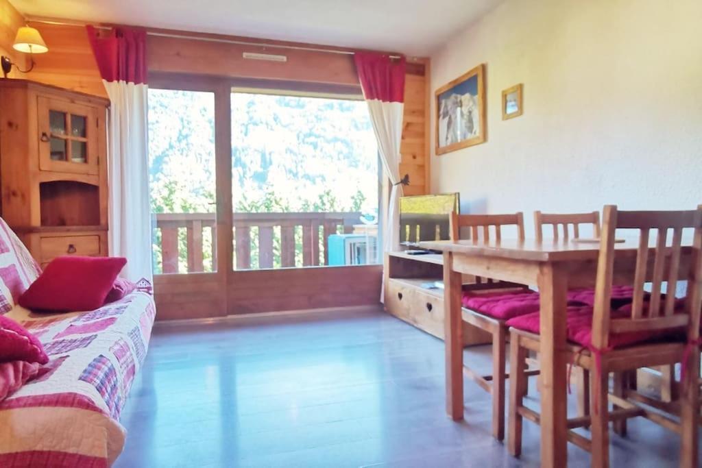 Studio Cosy Au Pied Des Pistes Avec Piscine Saint-Gervais-les-Bains Bagian luar foto